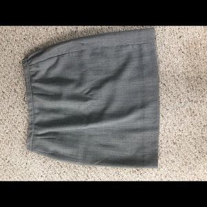 Vintage plaid work skirt